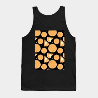 Apple Pie Thanksgiving Food Pattern Tank Top